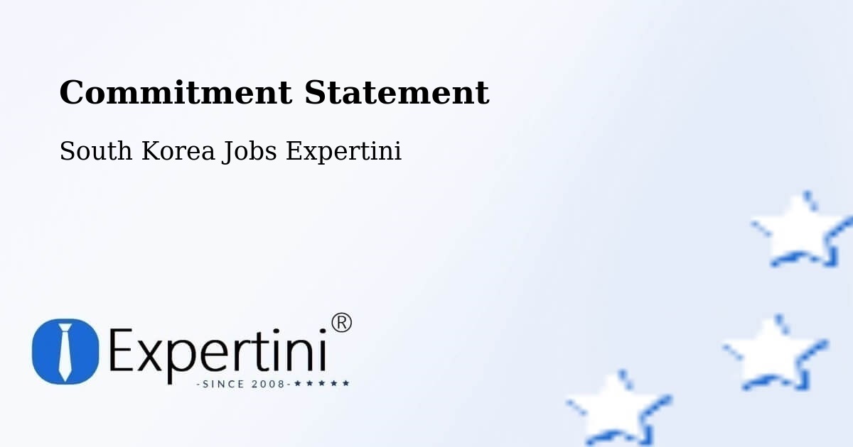 Corporate Commitment – Pyeongtaek - South Korea Jobs Expertini